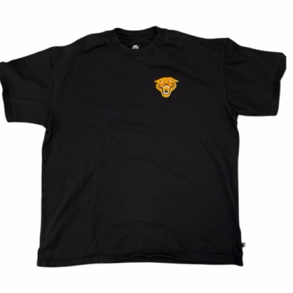 🔥 Nike SB Tiger Graphic T-Shirt | Men’s L | Loose Fit | Black Skate Tee